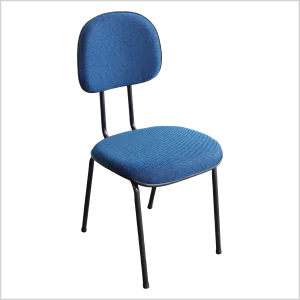 Cadeira anatômica palito na cor azul