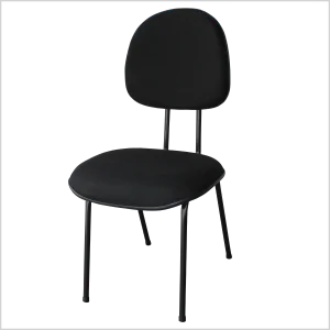 Cadeira executiva palito na cor preta